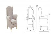 Fotel Paris Classic Uszak