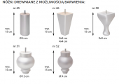 Łóżko tapicerowane Tiffany